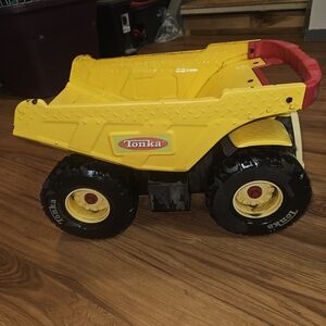 Tonka Yellow and Red Dump Truck Toy